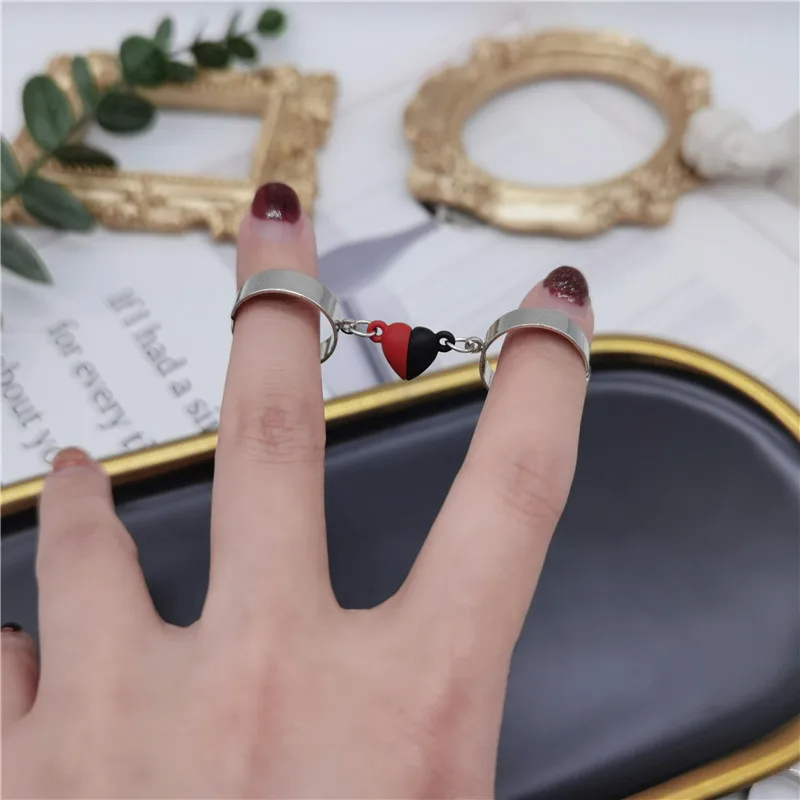 LYNN & CO | DuoHartje™ - Verbonden Ring Set