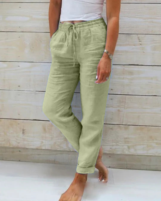 Marissa™ | Stretched Linen Trouser