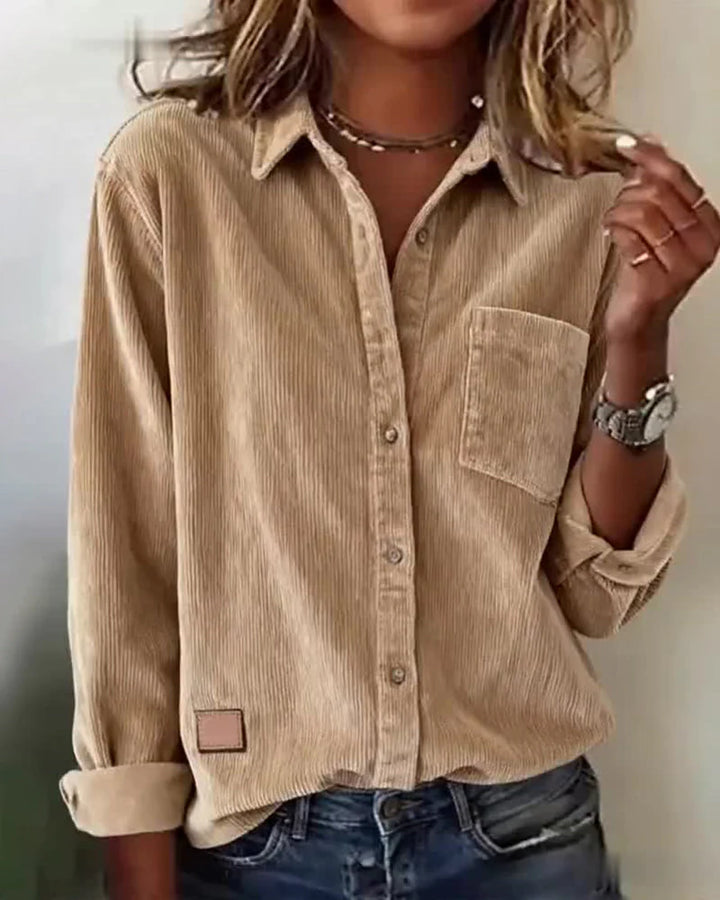 Mirelle™ | Lapel Collared Shirt
