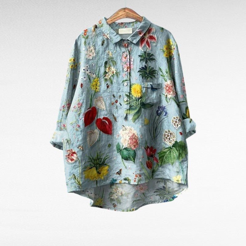Joséphine | Spring Floral Blouse