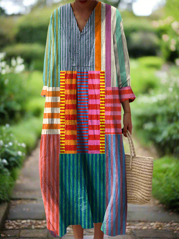 Ilaria™ | Timeless Geometric Art Dress