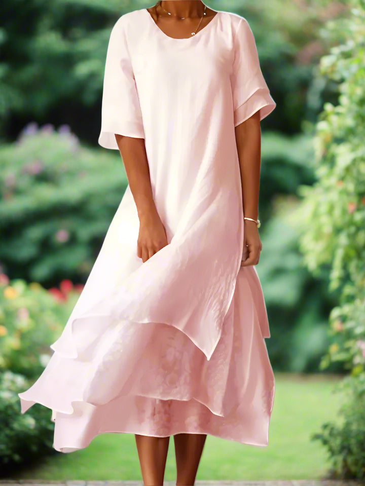 Savitri™ | Chic Long Cotton Dress