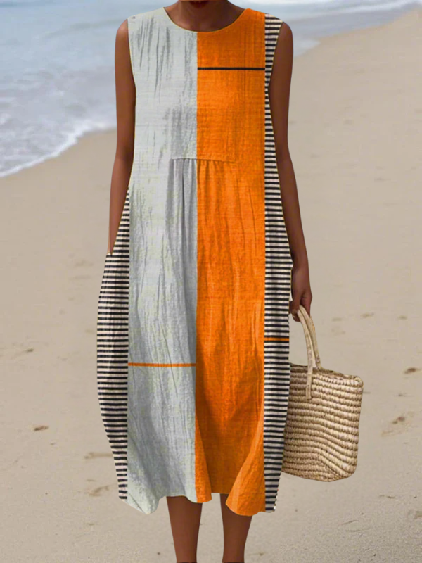 Rosalie | Relaxed Striped Dress