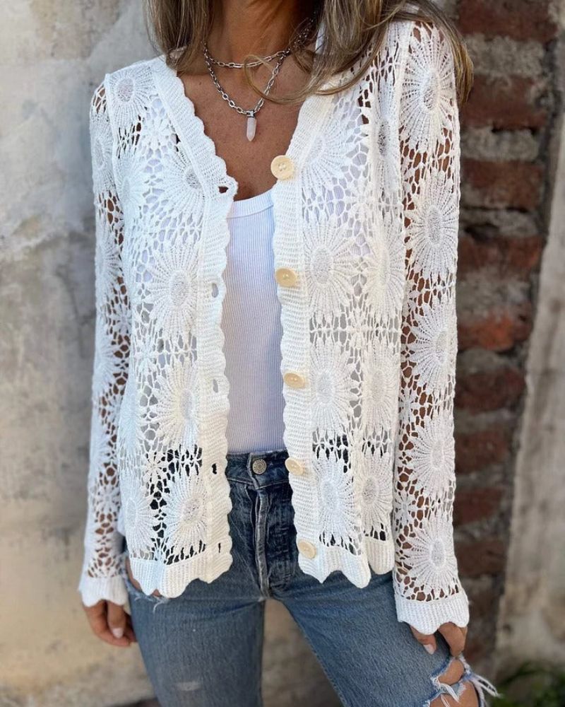 Nuvella™ | Elegant Knit Cover Cardigan