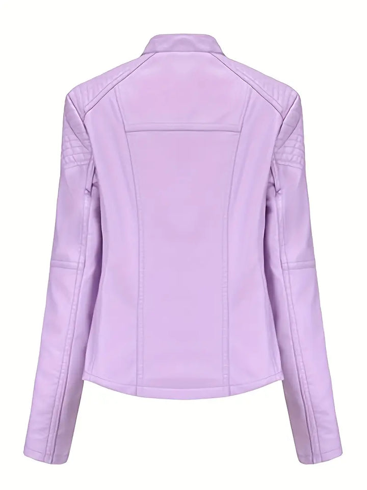 Branna™ | Zippered Biker Jacket