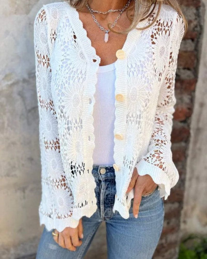 Nuvella™ | Elegant Knit Cover Cardigan
