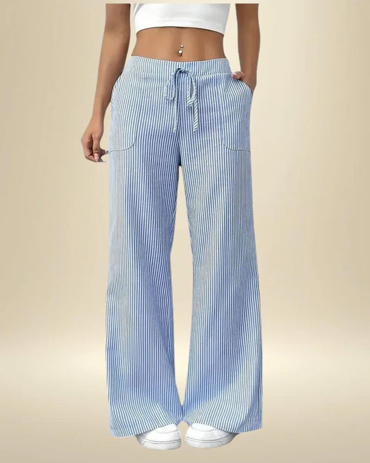 Delvara™ | Comfort Fit Elastic Waist Trousers