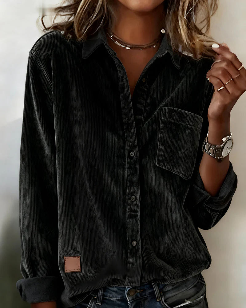 Mirelle™ | Lapel Collared Shirt