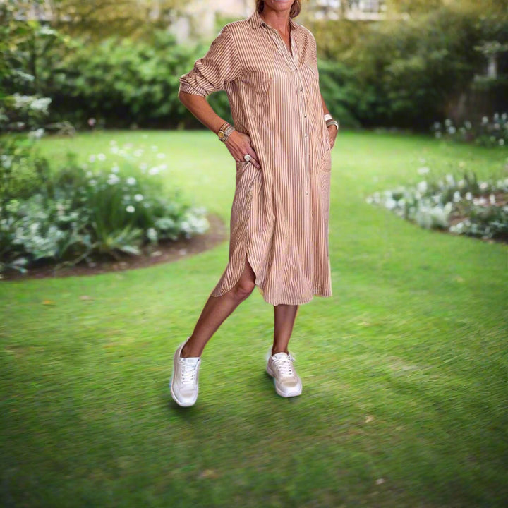 Keturah™ | Shirt Dress with Collar