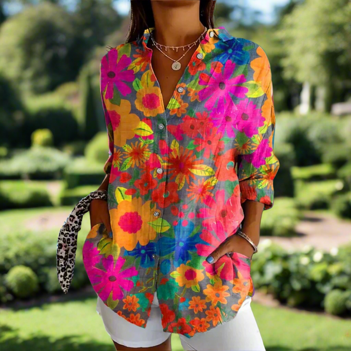 Paula™ | Luxe Vintage Style Blouse
