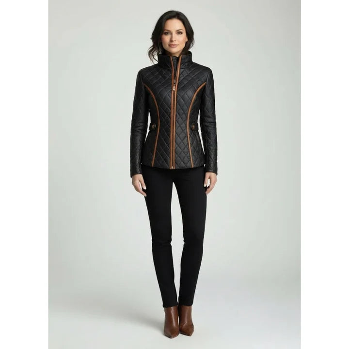 Seralyn™ | Elegant Quilted Jacket