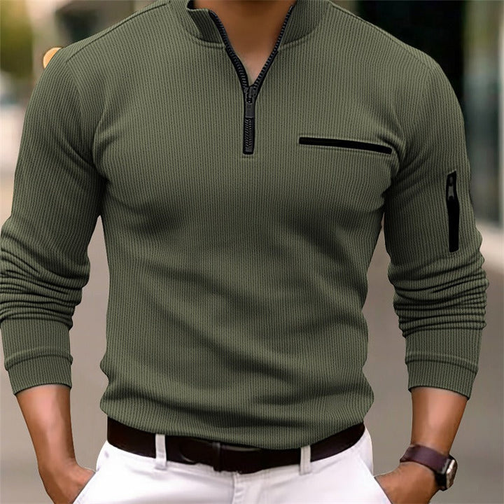 Alaric™ | Zip-Neck Knit
