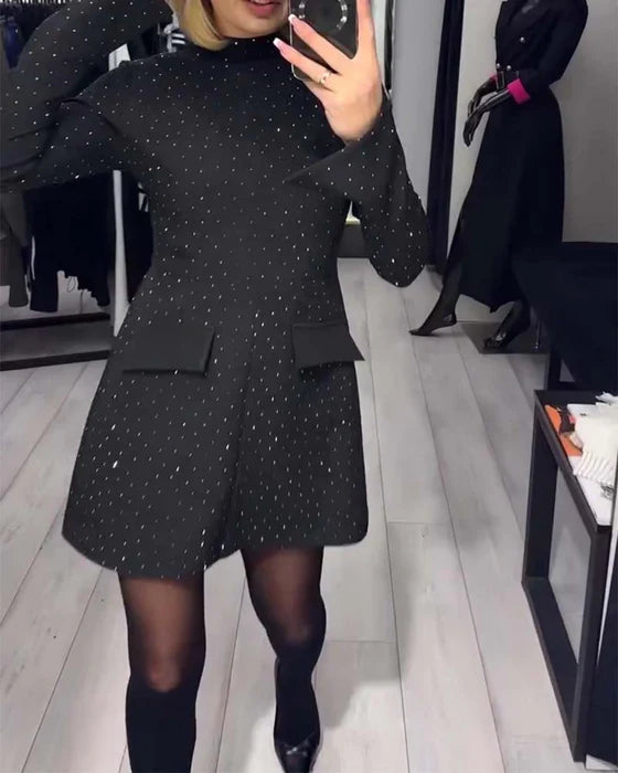 Civelle™ | Elegant Polka-Dotted Dress