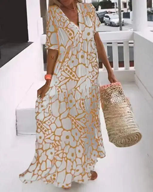Solara Floral Summer Dress