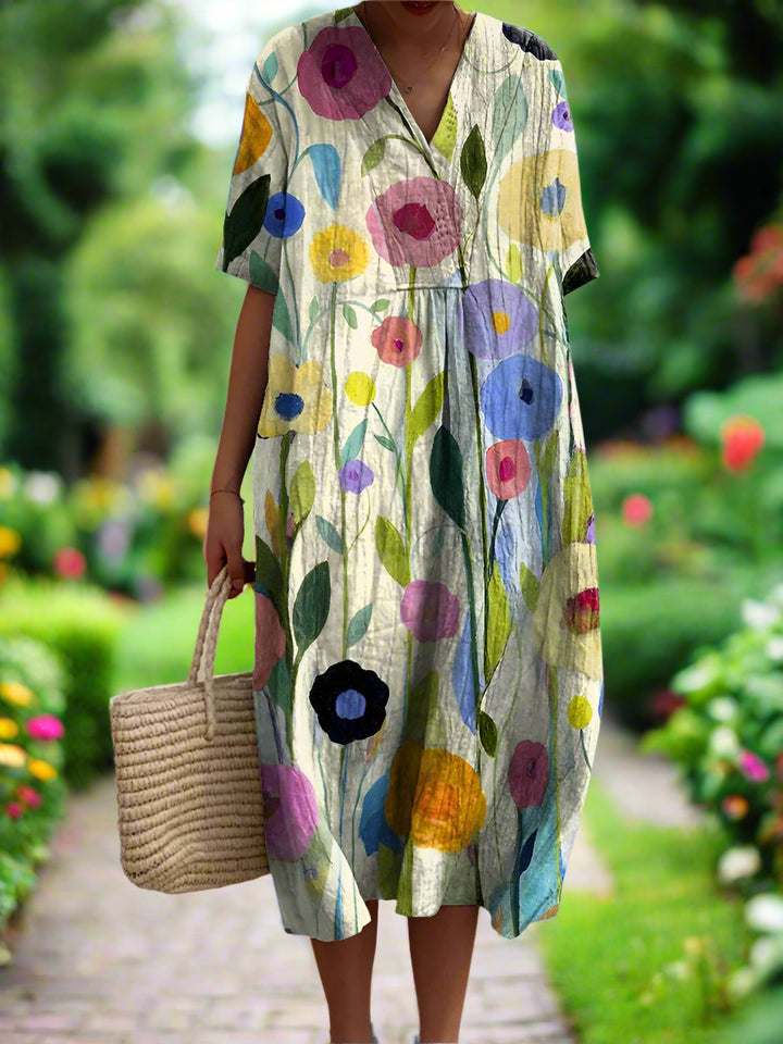 Mirella™ | Flowing Floral Dress