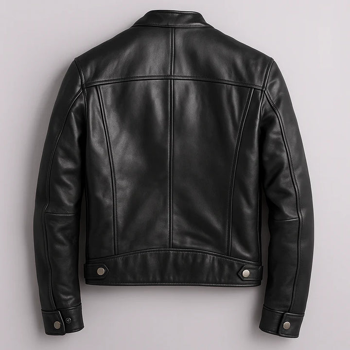 Jorvick™ | Classic Leather Biker Jacket