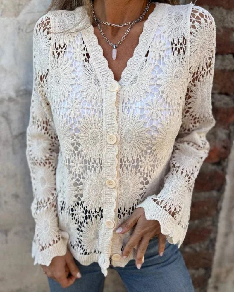 Nuvella™ | Elegant Knit Cover Cardigan