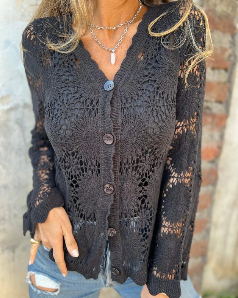 Nuvella™ | Elegant Knit Cover Cardigan
