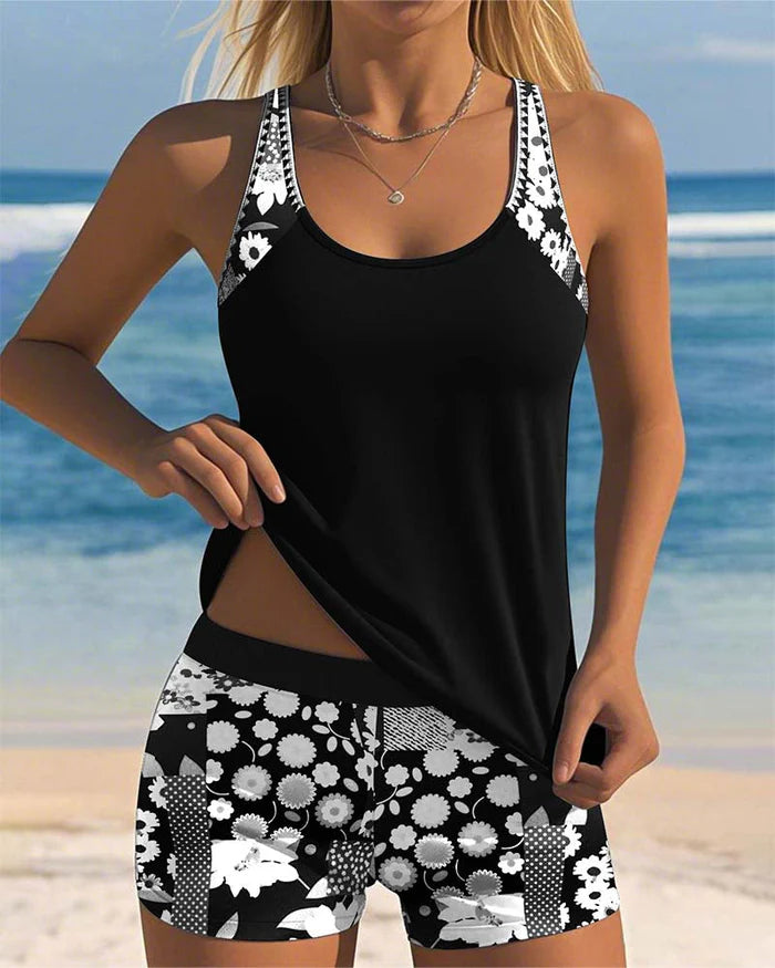 Alexis™ | Sporty Tankini Beach Set
