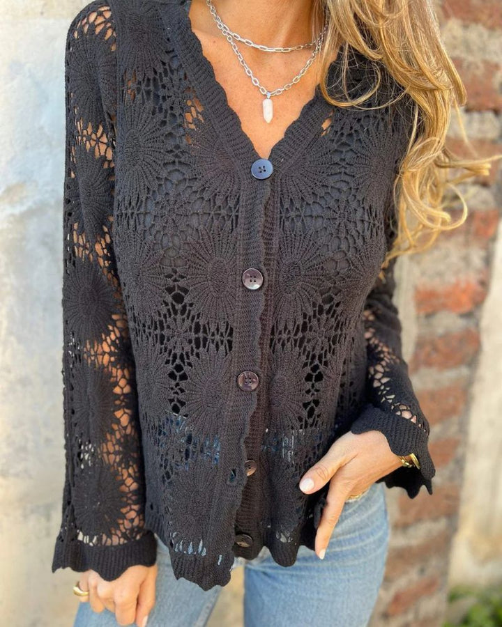 Nuvella™ | Elegant Knit Cover Cardigan