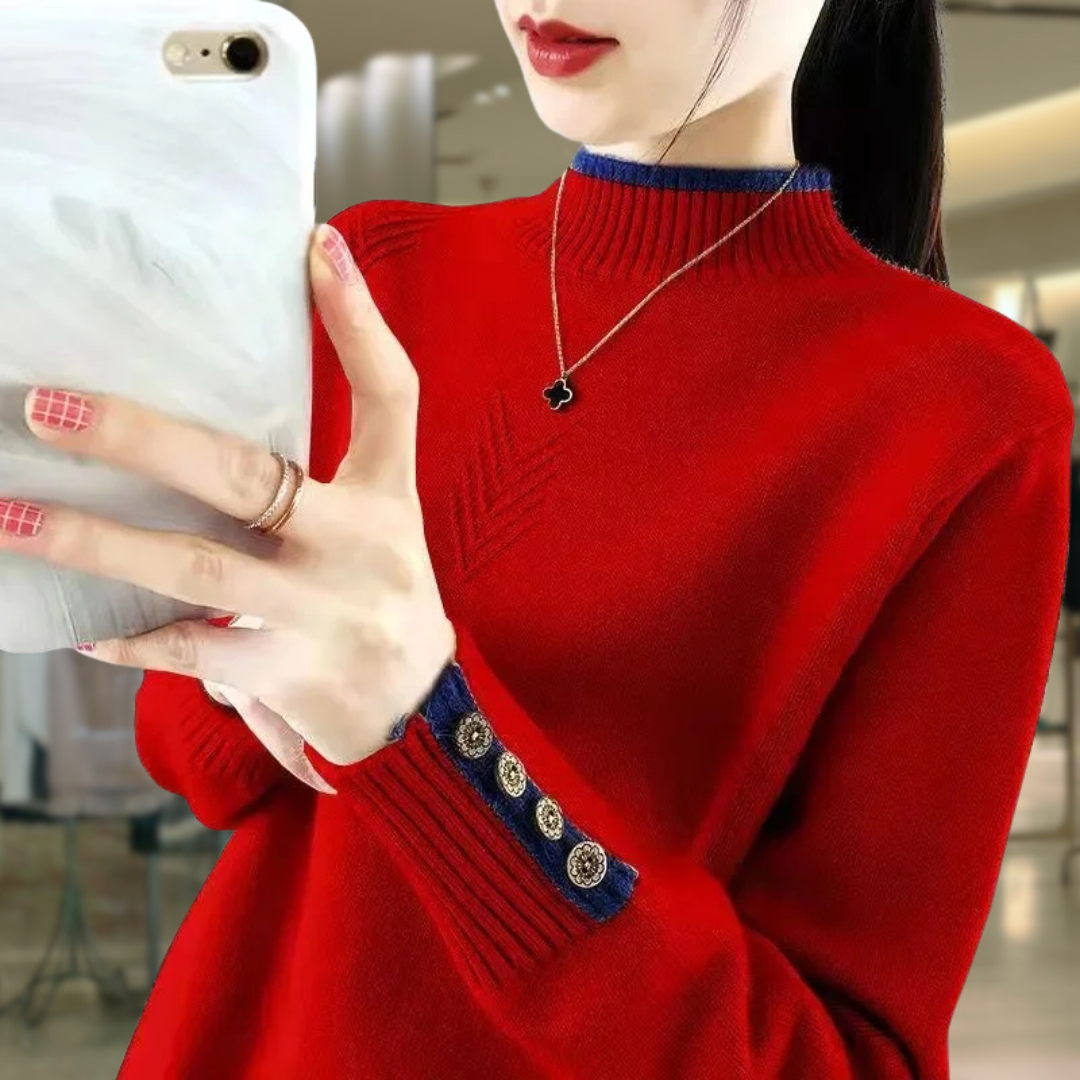 Daphne™ | Slim Fit Gebreide Trui