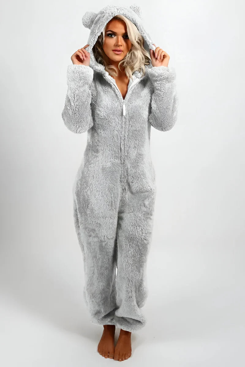 Cirelyn™ | Fleece Lounge Jumpsuit