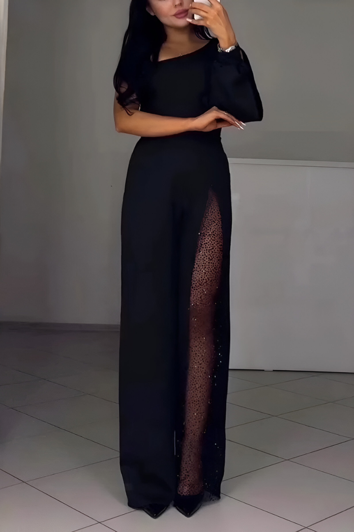 Liana™ | Elegant Wide-Leg Jumpsuit