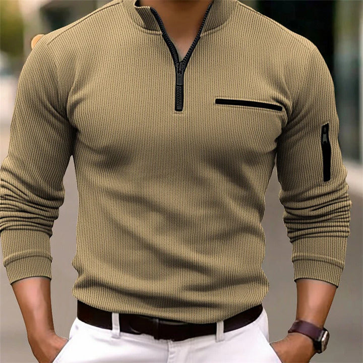 Alaric™ | Zip-Neck Knit