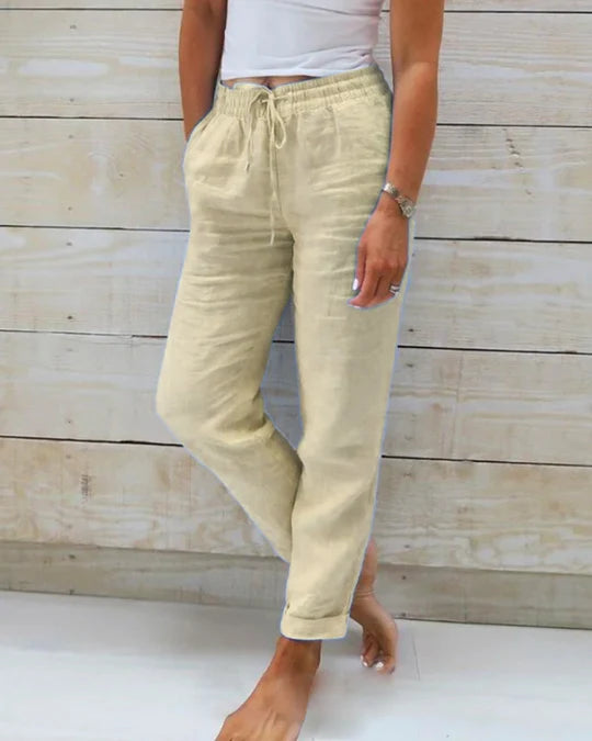 Marissa™ | Stretched Linen Trouser