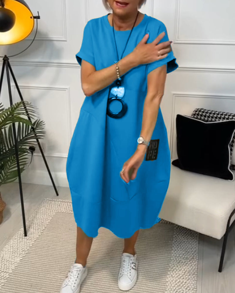 Nivelle™ | Casual Text Dress