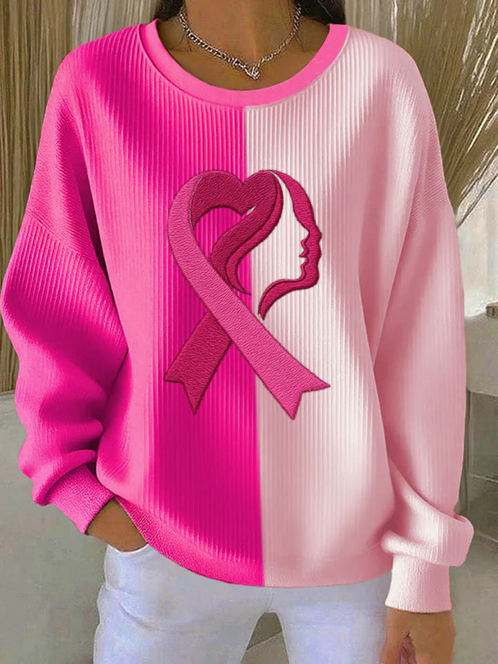 Leontine™ | Elegant Pink Hoodie