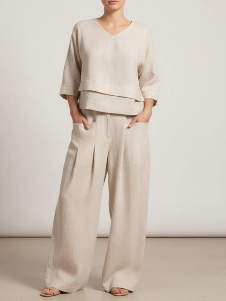 Amaryna™ | Comfortable Flowing 2-piece Set