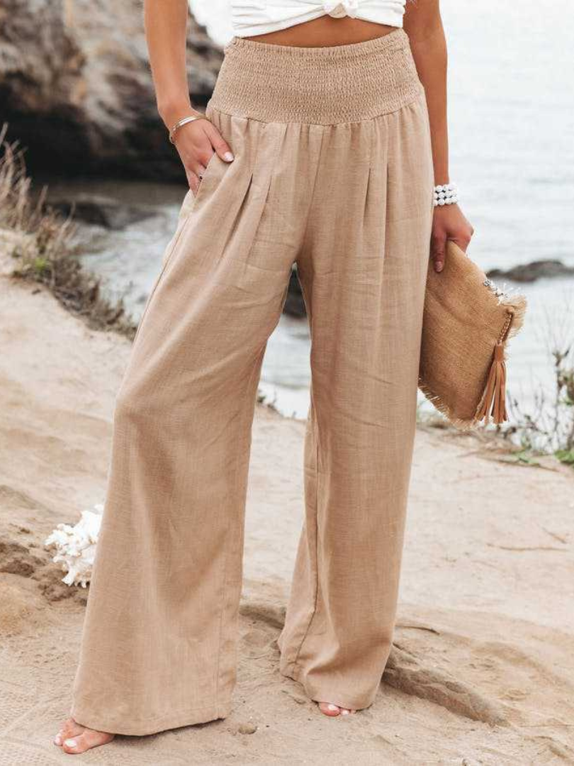 Heather™ | Loose Fitting Summer Trousers