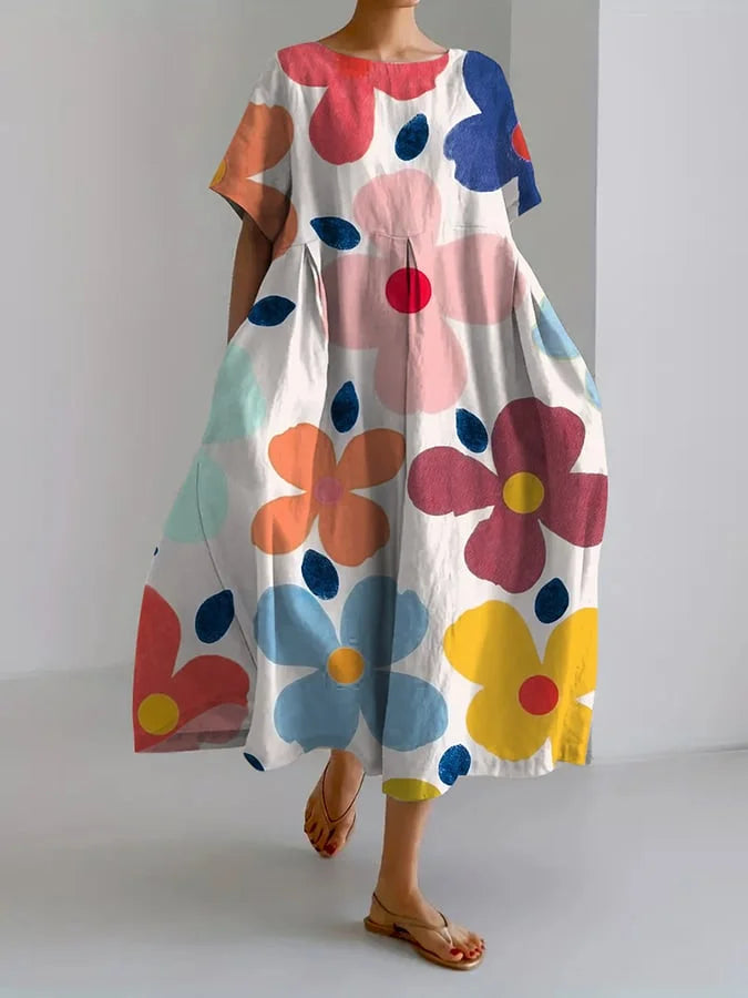 Valentina - Elegant Floral Dress
