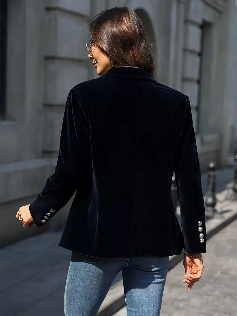 Florina™ | Classic Velvet Blazer
