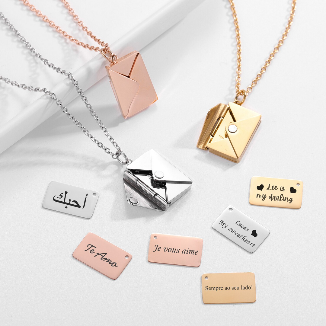 Custom 'Love Letter' Ketting - Betaal Voor Kwaliteit & Authenticiteit!