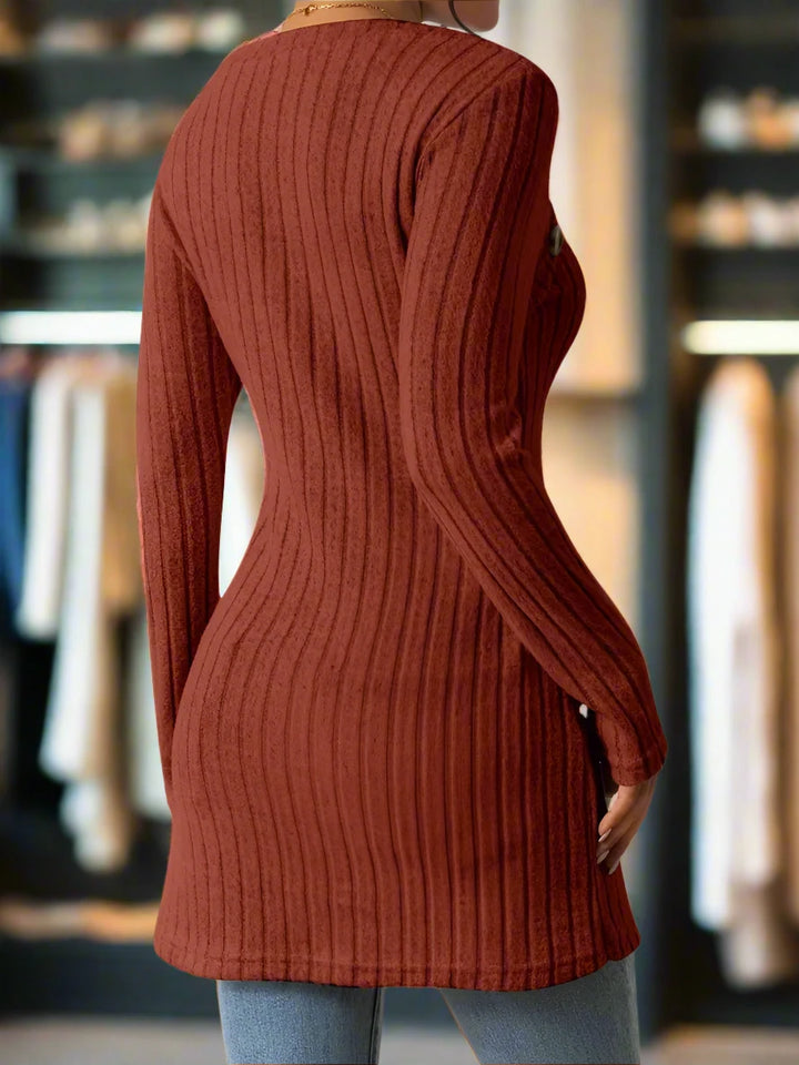 Georgia™ | Asymmetrisch geribd top