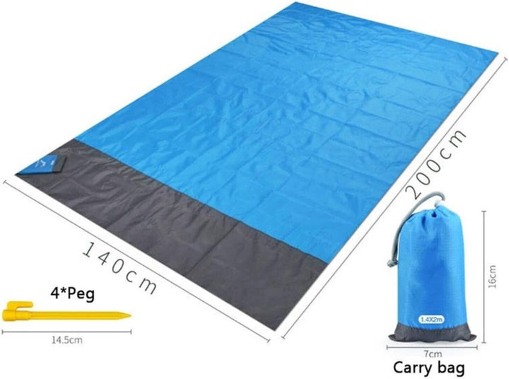 Zandvrij Matje™ - Creëer je eigen schone en comfortabele ruimte, waar dan ook!