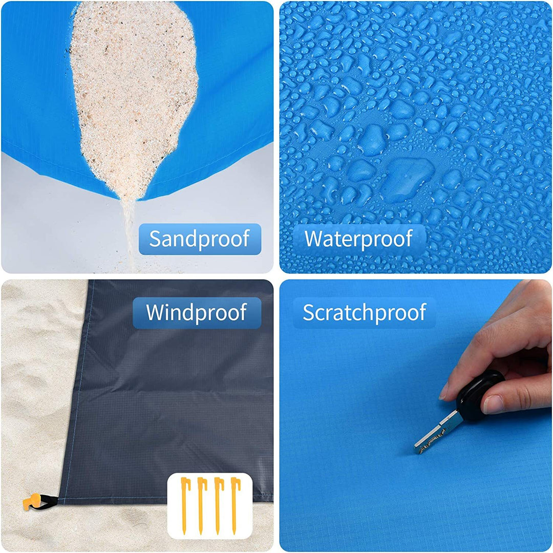 Zandvrij Matje™ - Creëer je eigen schone en comfortabele ruimte, waar dan ook!