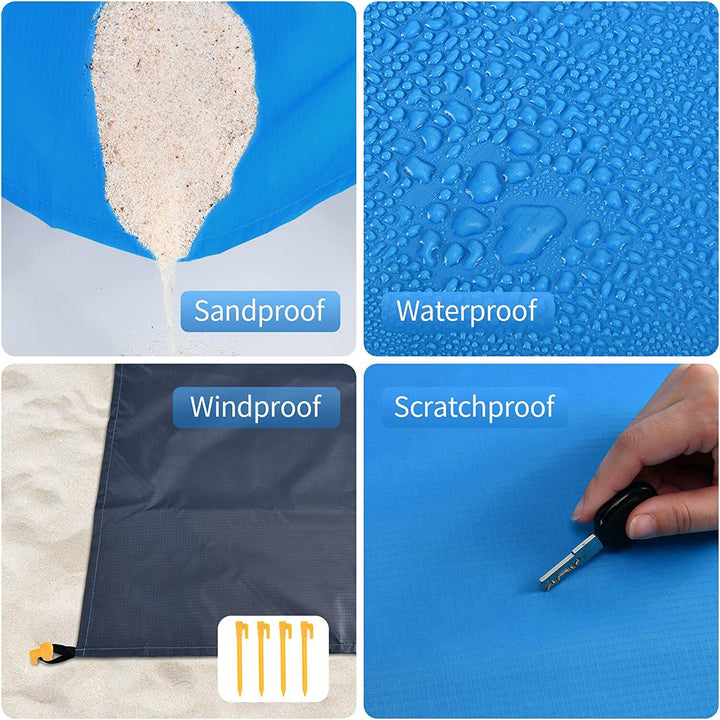 Zandvrij Matje™ - Creëer je eigen schone en comfortabele ruimte, waar dan ook!
