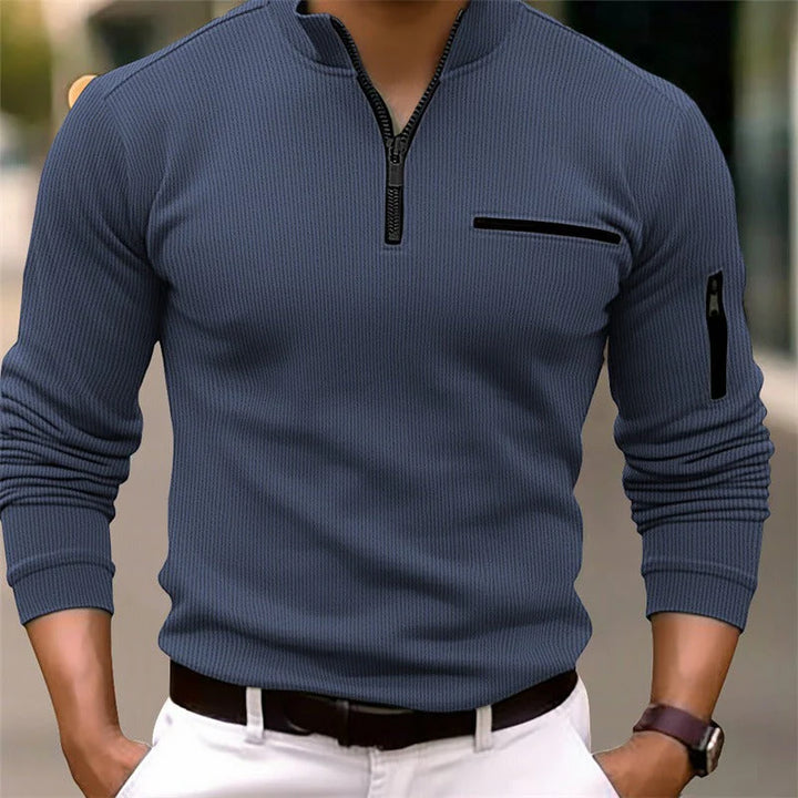 Alaric™ | Zip-Neck Knit