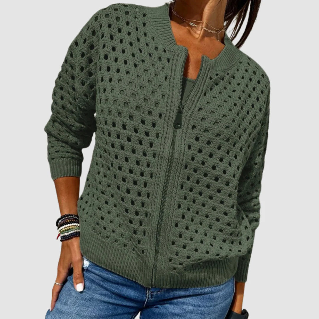 Elsyra™ | Elegant Knitted Cardigan