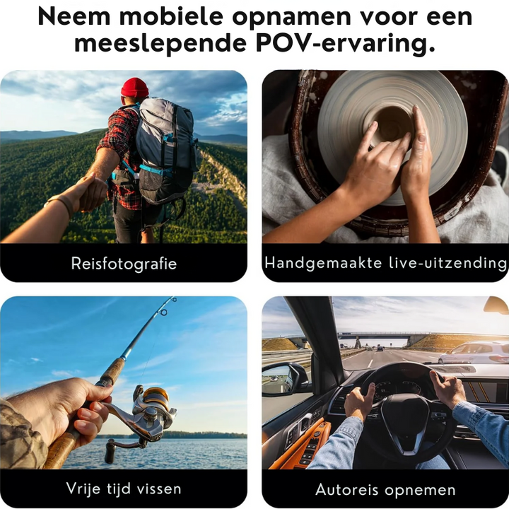 SkyGrip™ - Handsfree gemak