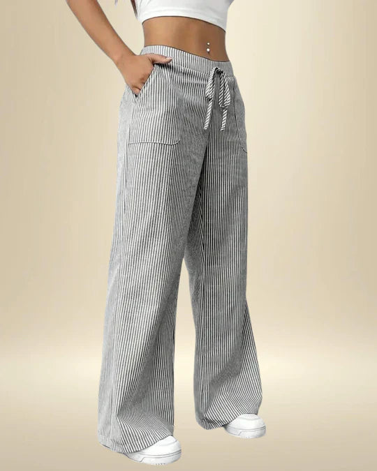 Delvara™ | Comfort Fit Elastic Waist Trousers