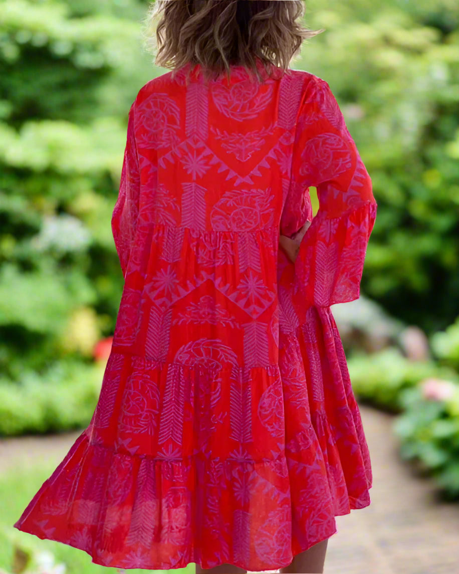 Rosemary™ | Boho Cotton Maxi Dress