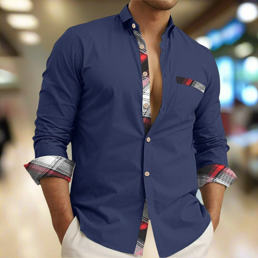 Accent™ | Modieus shirt met lange mouwen