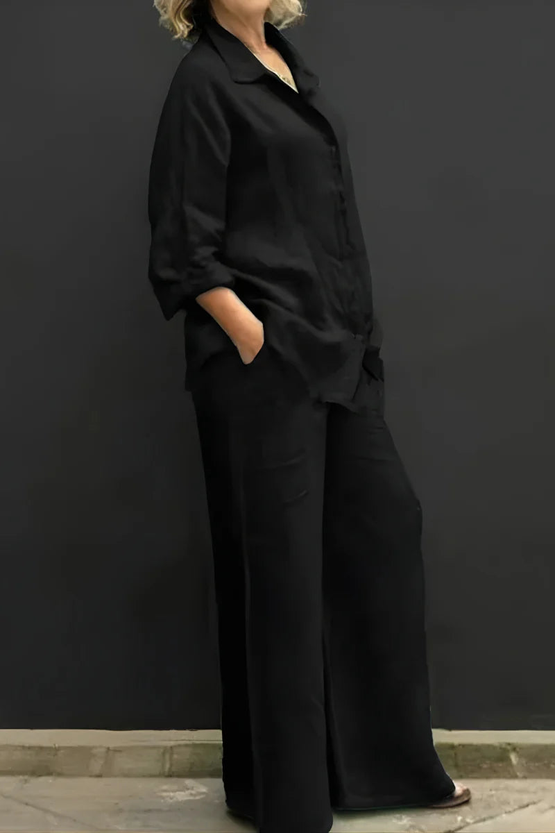 Relvoria™ | Relaxed Linen Two-Piece Set