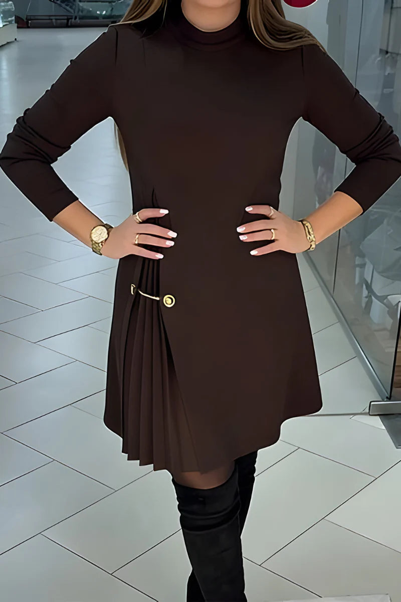 Elirya™ | Pleated Mini Dress
