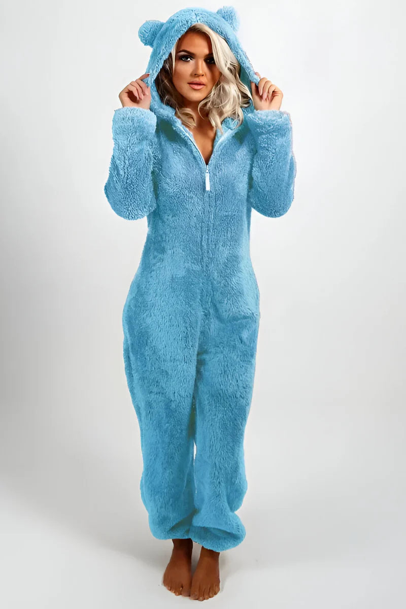 Cirelyn™ | Fleece Lounge Jumpsuit