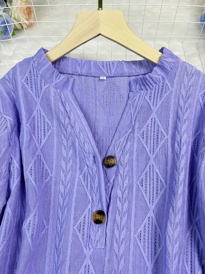Zafrina™ | Elegant V-Neck T-Shirt
